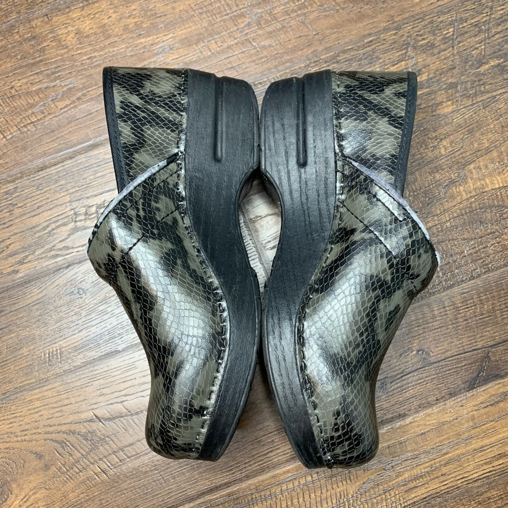 Dansko Professional Python Print Clogs - Picture 9 of 9